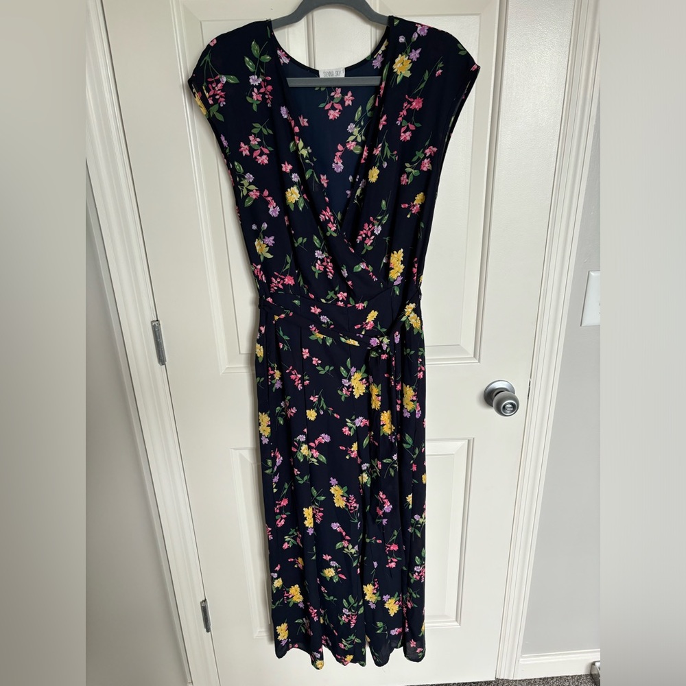 Sienna Sky Bohemian Jumpsuit with Pockets Size Large